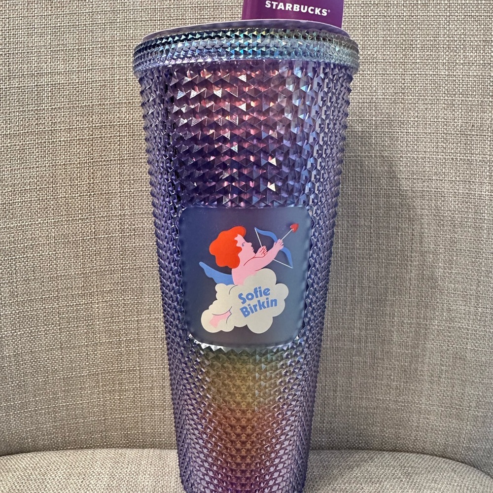 NWT Starbucks Sofie Birkin Pride Limited Edition 24 oz Venti Rainbow Tumbler - Picture 2 of 5